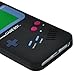 EarlyBirdSavings Black Game Boy Style Silicone Case Cover Skin For iPhone 5 5G 5th