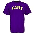 LSU Tigers Purple Arched T-shirt