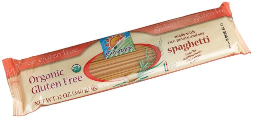 bionaturae Organic Spaghetti, Gluten Free, 12-Ounce Bags (Pack of 6)