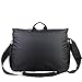 Eastsport Double Buckle Laptop Messenger, Black, One Size