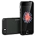 JETech Case for iPhone SE 5s 5, 2-Layer Slim Protective Cover, Black