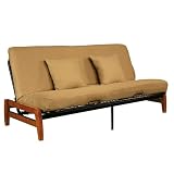 Paris Futon Frame and Serta Mattress Set