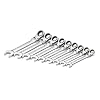 SK 89800 9 Piece 5/16-Inch to 3/4-Inch Locking Flex G-Pro Standard Ratcheting Wrench Set