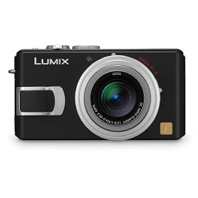 Panasonic Lumix DMC-LX1K 8MP Digital Camera with 4x Image Stabilized Optical Zoom (Black)