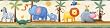 RoomMates RMK1137BCS Jungle Adventure Peel & Stick Border