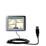 Classic Straight USB Cable for the Garmin Nuvi 260 with Power Hot Sync and Charge capabilities - Gomadic Brand w/ TipExchange Technology