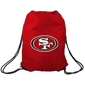 San Francisco 49ers Maroon Nylon Drawstring Backpack