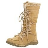  : Skechers Women's Unlimited Lace-Up Boot,Sand,5.5M