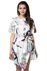 Plus Size 2015 General Print Cotton/Organza/Silk Illusion  Dress