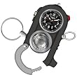 Dakota - Cuff Clip, Black Dial, Gray & Black Case, Carabineer Clip