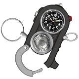 Cuff Clip, Black Dial, Gray & Black Case, Carabineer Clip