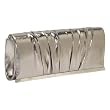 La Regale Metallic Pleated Clutch La Regale Metallic Pleated Clutch