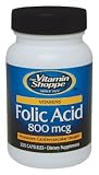 Vitamin Shoppe - Folic Acid, 800 mcg, 300 capsules