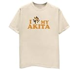 I Love my Akita T-Shirt