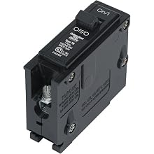 Connecticut Electric UBITB150C UL Classified Circuit Breaker, 1-Pole 50-Amp