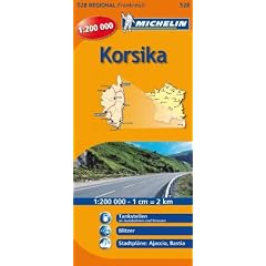 MICHELIN Regionalkarte Korsika