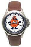 Syracuse Univ Orangeman Rookie Leather Men's Watch