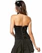 Spider Web Lace Up Bustier Product Image