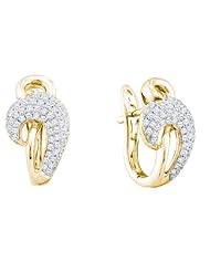 0.76CTW DIAMOND FASHION EARRING