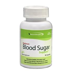 Optimum Blood Sugar Support - an all-natural supplement that balances blood glucose levels [3 bottles, 180 vegetable capsules]