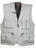Travelers Photography Fishing Vest Khaki Large