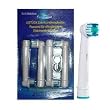 4 X TESTINE DI RICAMBIO GENERICHE PER SPAZZOLINI ORAL B MODELLO compatibile with Oral-B / Braun Vitality Precision Clean, White Clean, Sensitive Clean, Oral-B Professional Care