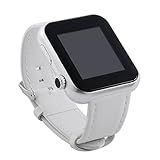 Biligo All-in-1 Bluetooth Pedometer Music Smart Wrist Watch AW08 Phone Mate For Samsung Smartphones Android (Don't Support IOS System) - White