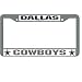 Dallas Cowboys Chrome License Plate Frame