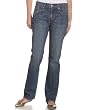 Levi's 505 Misses Mid Rise Classic Straight Leg Jean