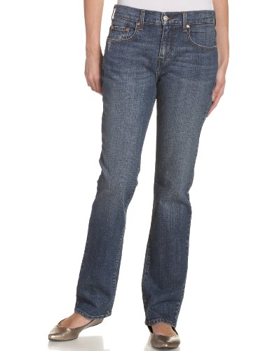 Levi's 505 Misses Mid Rise Classic Straight Leg Jean