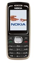 Nokia 1650 black (Farbdisplay, UKW-Stereo-Radio, Organizer, Spiele) Handy ohne Vertrag, ohne Branding, kein Simlock