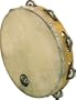 Latin Percussion CP376 6-Inch Tambourine With Head Single Row