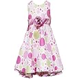 Rare Editions Girls 2-6X Multi Dot Shantung Dress