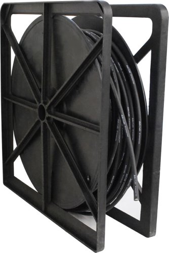 Bullet Cable 100-foot Bulk DIY Instrument Cable for Pedal Board Setups and Custom Cable Connections, Black