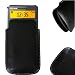 Produkt-Bild: NFE Etui offen Lederetui Tasche Holster Handy H&uuml;lle Emporia TelMe C115 Black