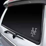 New York Mets 5'' x 6'' Silver Window Graphic Decal