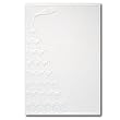 Embossed Champagne Pyramid - Set of 10 Correspondence Style Invitations