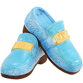 Elvis Presley Blue Suede Shaker Set