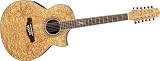 Ibanez EW20AS 12-String Exotic Wood Acoustic-Electric Guitar (Natural Gloss)