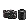 Panasonic �f�W�^�����J���� LUMIX GF3 �_�u�������Y�L�b�g �Z���V���A���u���E�� DMC-GF3W-T