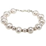 Handmade White Freshwater Pearl Bracelet