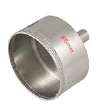 uxcell ハードウェアの55ミリメートルダイヤモンドコートドリルビットセラミックタイルガラスホールソー