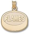 Calgary "Flames" Puck Charm/Pendant