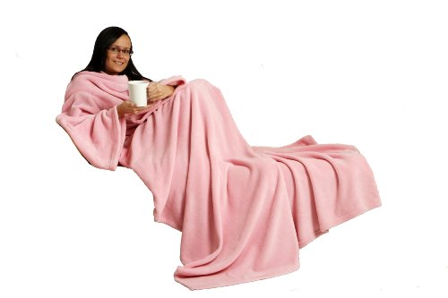 Gift House Int Snug Rug Lite Adults, Pink