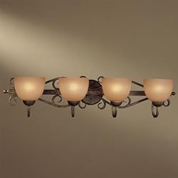 Minka Caspian Golden Bronze Bath Vanity Light 6724-355