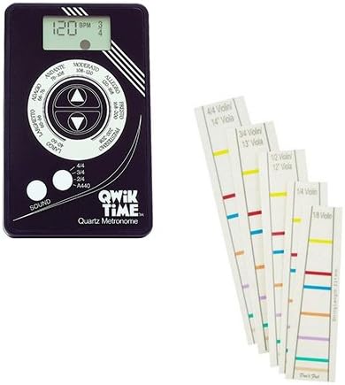 Don't Fret finger board marker (Position Indicator) 1/16 + Quartz QT5 Metronome