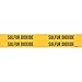 Brady 7277-4, 91774 Self-Sticking Vinyl Pipe Marker, (Pack of 50 Cards)