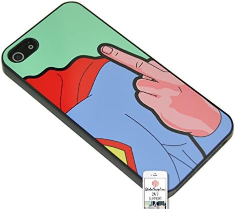 Case Cover for HTC Desire 816 Face Rule Middle Finger Fuck Middle Finger Pop Art Comic Superman Fun Cartoon Drawing Pattern Abstract Famous Popular Classic Trendy Vintage Duraterm Technology