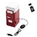 Mini USB Fridge (RED) Plus AGPtek USB 2.0 All-in-one Card Reader