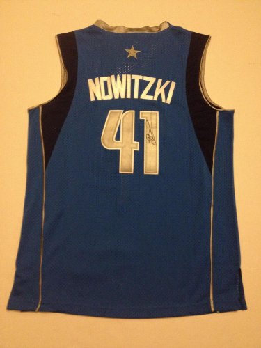 Dallas Mavericks MVP DIRK NOWITZKI Signed Autographed NBA Jersey COA